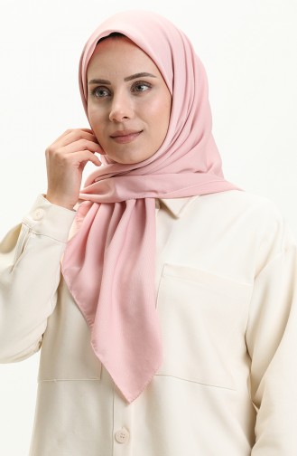 Soft Düz Eşarp 0002-20 Pudra