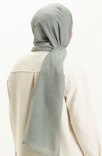 Cotton Plain Shawl 0008-33 Green 0008-33