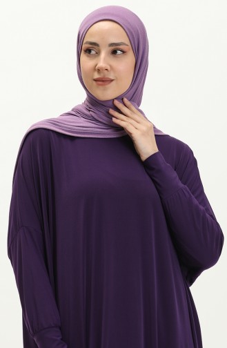 Robe à Manches Chauve-souris 2000-17 Aubergine Violet 2000-17