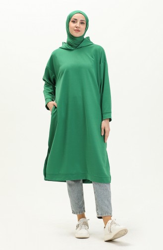 Two Yarn Tunic 1686-01 Emerald Green 1686-01