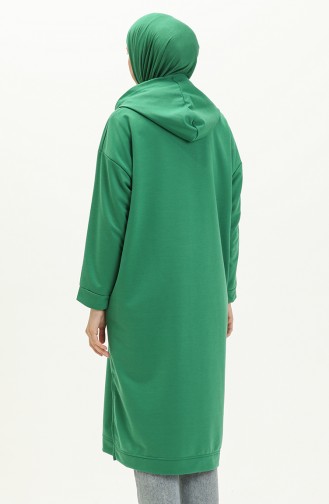 Two Yarn Tunic 1686-01 Emerald Green 1686-01