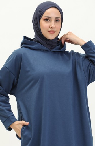 Two Yarn Tunic 1686-02 Indigo 1686-02