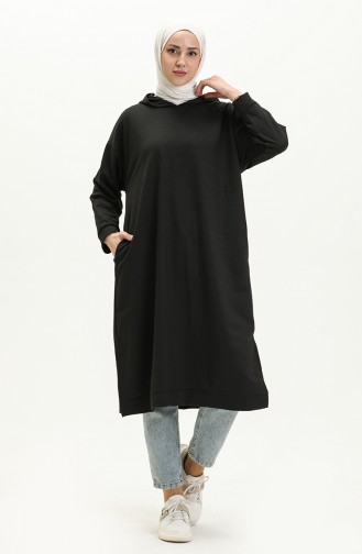 Two Yarn Tunic 1686-03 Black 1686-03