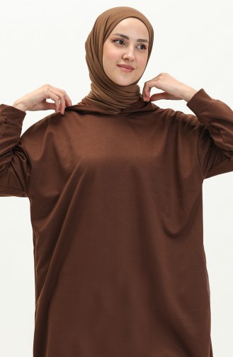 Two Yarn Tunic 1686-09 Brown 1686-09
