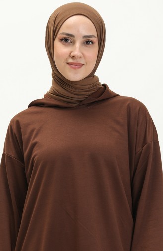 Two Yarn Tunic 1686-09 Brown 1686-09