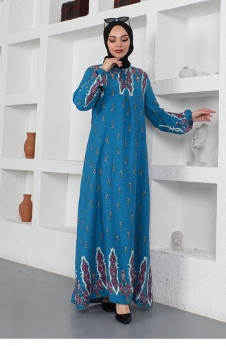 Robe Hijab Indigo 0286SGS.ING