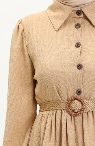 Robe Hijab Caramel 5140