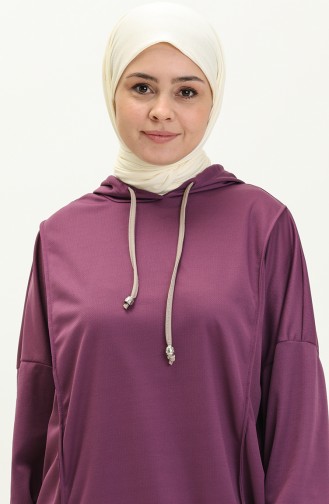 Ensemble Survêtement Sport Stylé 2026-06 Violet 2026-06