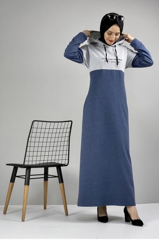 Indigo Hijab Kleider 1006MG.ING