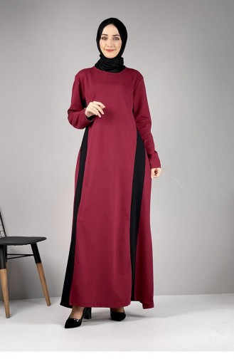 Tesettür İkili Takım Bordo