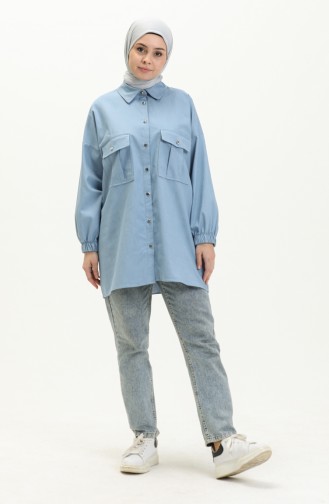 Pocket Shirt 15063-03 Dark Blue 15063-03