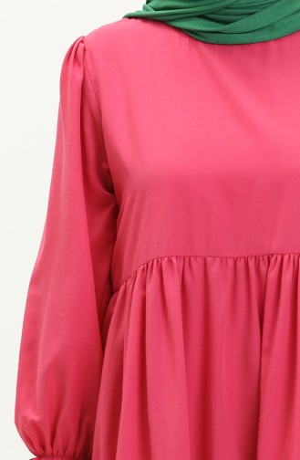 Terry Cotton Dress 24Y8881-02 Fuchsia 24Y8881-02