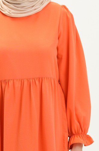 Terry Cotton Dress 24Y8881-05 Orange 24Y8881-05