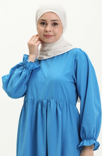 Saxon blue İslamitische Jurk 24Y8881-06
