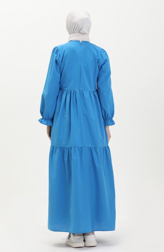 Saxon blue İslamitische Jurk 24Y8881-06