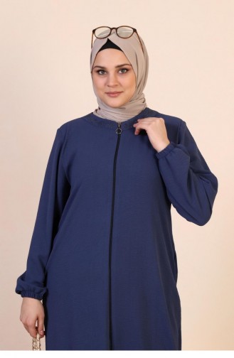 عباءه نيلي 5176.İNDİGO