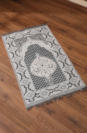 Double-Sided Silvery Prayer Rug 0161-01 Turquoise 0161-01