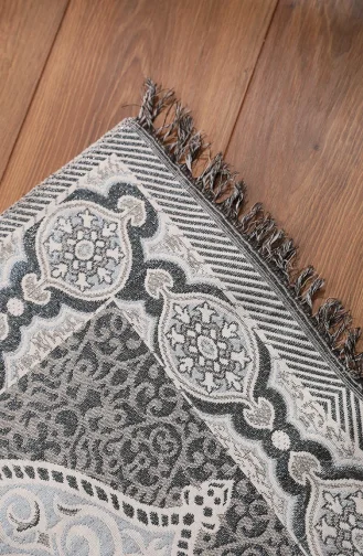 Double-Sided Silvery Prayer Rug 0161-01 Turquoise 0161-01