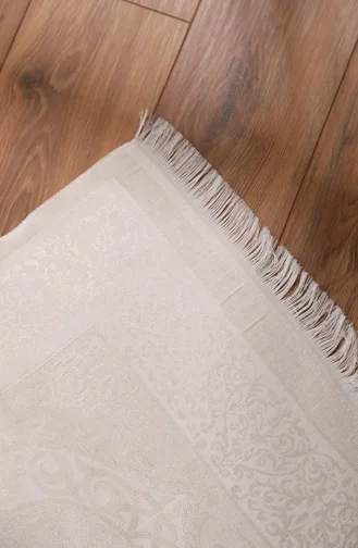 Desenli Seccade 0163-01 Krem