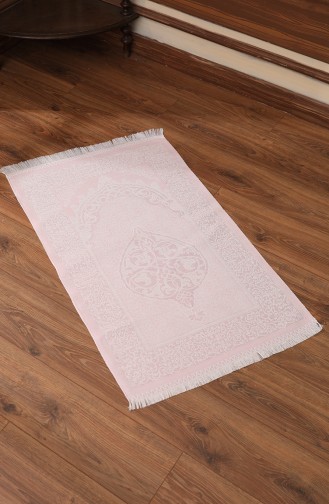 Patterned Prayer Rug 0163-04 Pink 0163-04