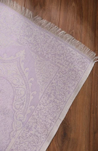 Patterned Prayer Rug with Dhikrmatic Gift 0164-03 Lilac 0164-03