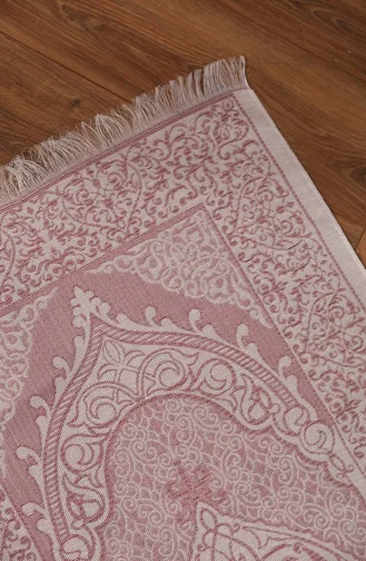 Patterned Prayer Rug with Dhikrmatic Gift 0164-05 Claret Red 0164-05
