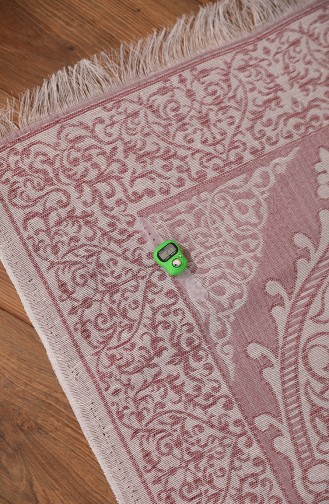 Tapis de Prière à Motifs Dhikrmatique Offert 0164-05 Bordeaux 0164-05