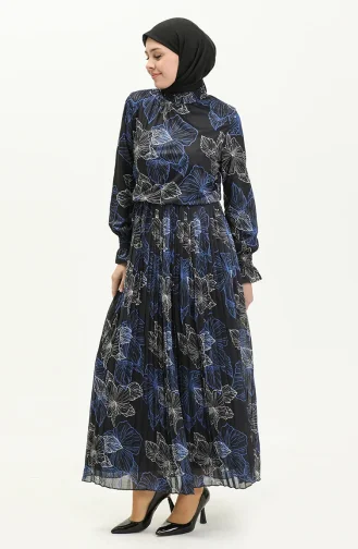 Black Hijab Dress 13489