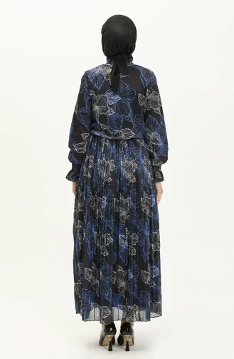 Black Hijab Dress 13489