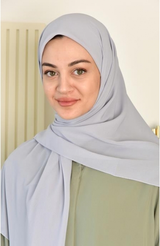 Silver Gray Scarf 000066-12