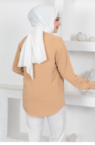 Mink Overhemdblouse 14165
