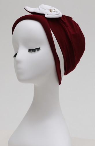 Weinrot Praktischer Turban 9031-06