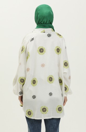 Oil Green Kimono 5177