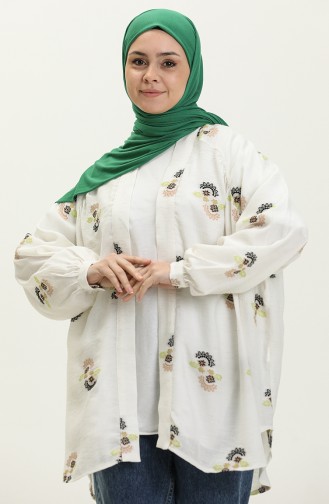 Oil Green Kimono 5183