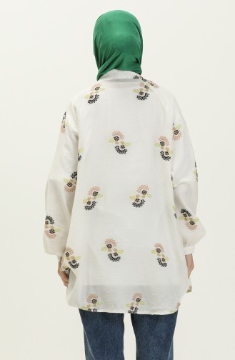Oil Green Kimono 5183