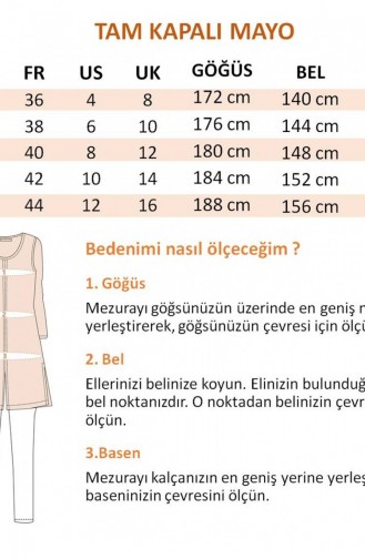 Schwarz Hijab Badeanzug 2603