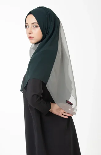 شال أزرق زيتي 121147-01