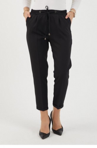 Schwarz Hose 14167