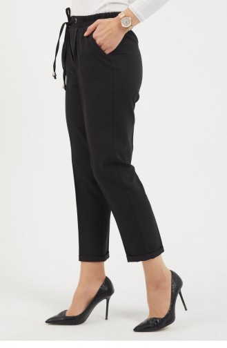 Schwarz Hose 14167