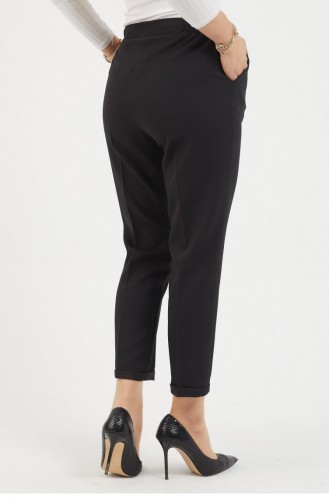 Schwarz Hose 14167