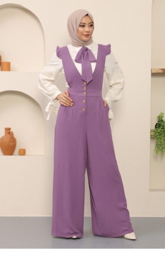 Violet Hijab Dress 14190