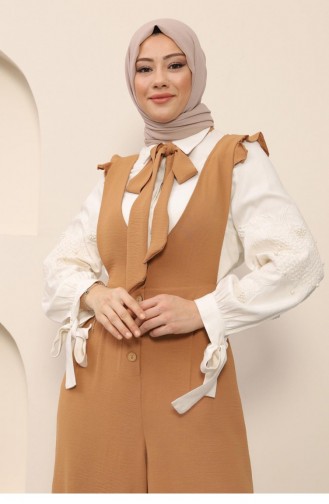 Robe Hijab Tabac 14191