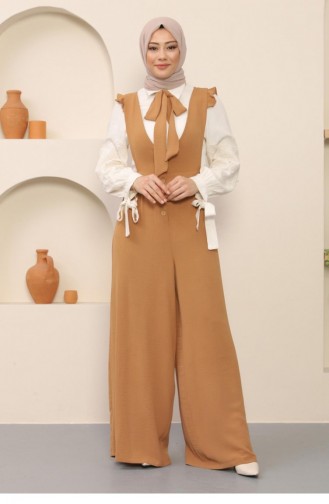 Robe Hijab Tabac 14191
