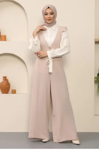 Robe Hijab Beige 14192