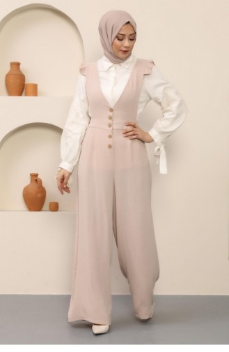 Robe Hijab Beige 14192