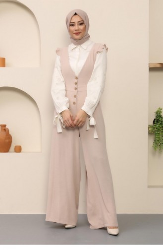 Robe Hijab Beige 14192