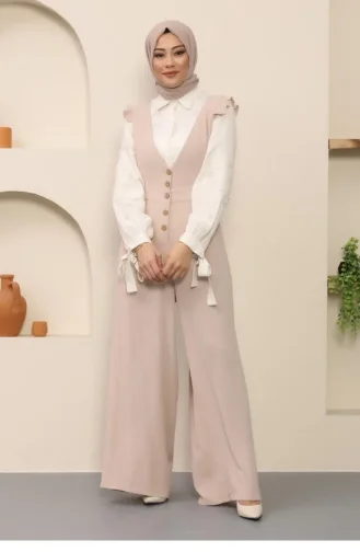 Robe Hijab Beige 14192