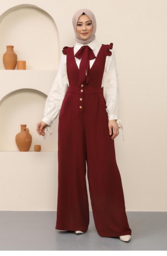 Robe Hijab Bordeaux 14194