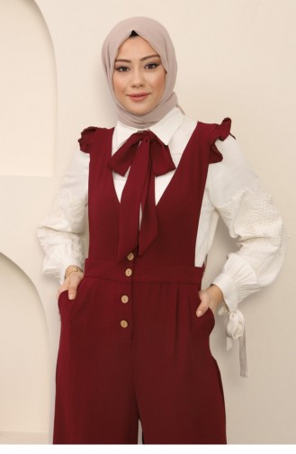 Robe Hijab Bordeaux 14194