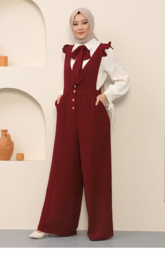 Robe Hijab Bordeaux 14194